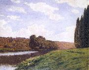 Aleksander Gierymski Italian Landscape with Cypresses Germany oil painting artist